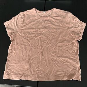 Lululemon Oversized Crop Top